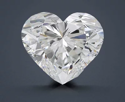 9.04ct G VS2 Rare Carat Ideal Cut Heart Diamond