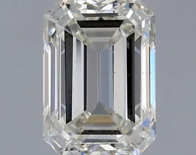 1.28ct I VS2 Excellent Cut Emerald Lab Grown Diamond