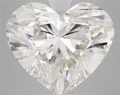 6.69ct F VS1 Rare Carat Ideal Cut Heart Lab Grown Diamond
