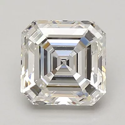2.05ct E VS1 Rare Carat Ideal Cut Asscher Lab Grown Diamond