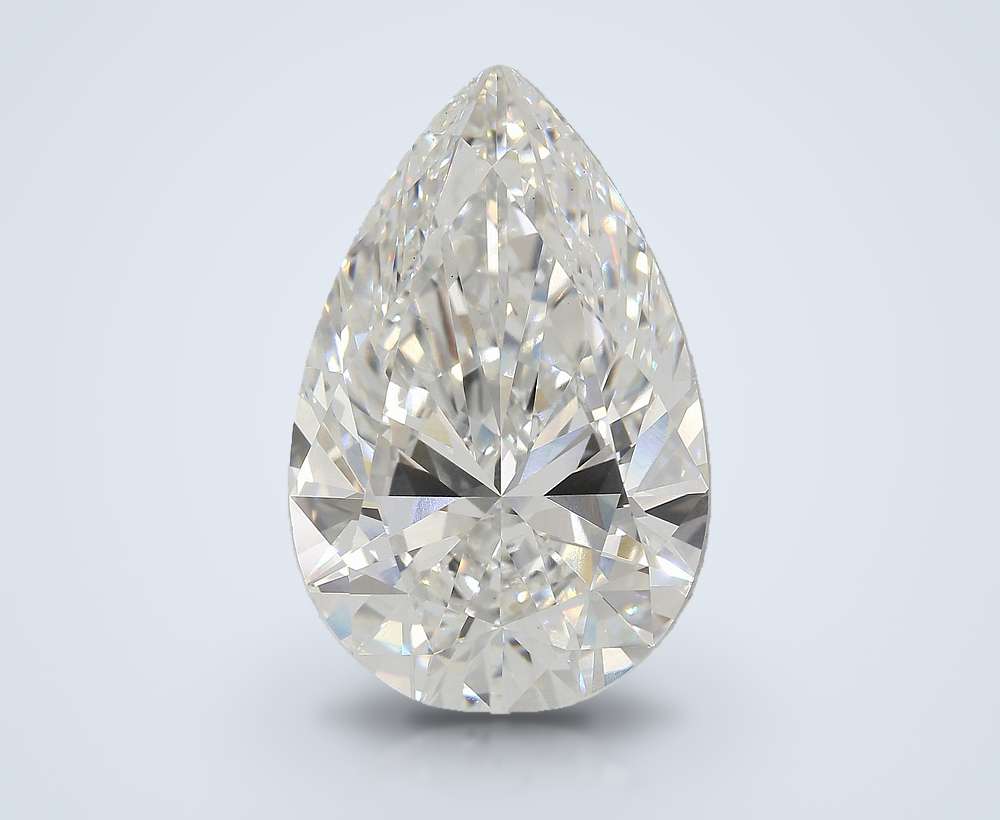 18.05ct F VS1 Rare Carat Ideal Cut Pear Lab Grown Diamond