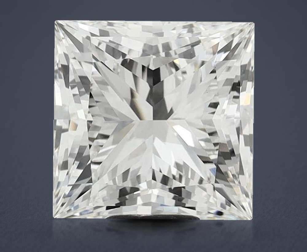 10.03ct G VS1 Rare Carat Ideal Cut Princess Lab Grown Diamond