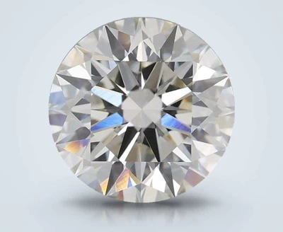 3.08ct I VVS2 Rare Carat Ideal Cut Round Lab Grown Diamond
