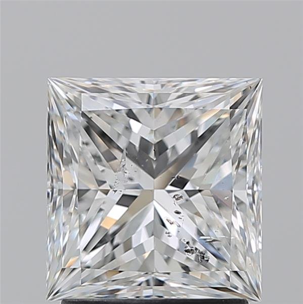 2.01ct G SI2 Rare Carat Ideal Cut Princess Diamond
