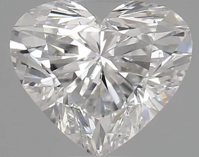 0.64ct E SI2 Rare Carat Ideal Cut Heart Diamond