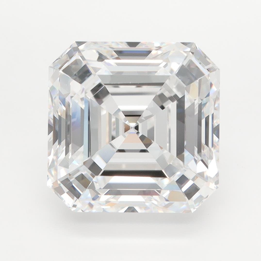 5.25ct D VVS2 Rare Carat Ideal Cut Asscher Lab Grown Diamond