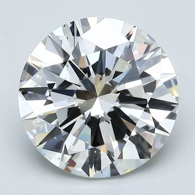 5.01ct J SI1 Very Good Cut Round Diamond