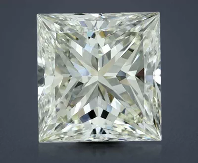 2.02ct K VS2 Rare Carat Ideal Cut Princess Diamond