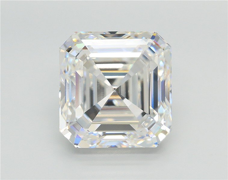 8.03ct E VS1 Rare Carat Ideal Cut Asscher Lab Grown Diamond