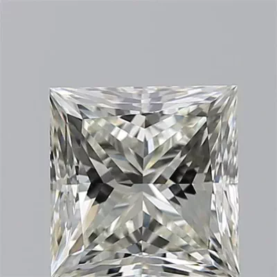 2.03ct K VVS1 Rare Carat Ideal Cut Princess Diamond