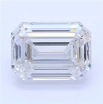 1.71ct G VVS2 Rare Carat Ideal Cut Emerald Lab Grown Diamond