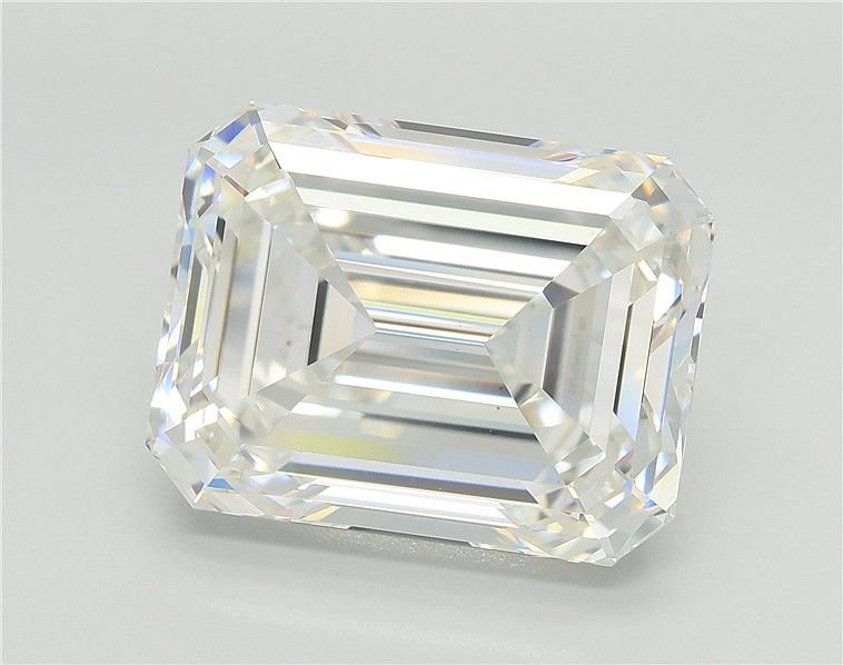 10.04ct G VS1 Rare Carat Ideal Cut Emerald Lab Grown Diamond