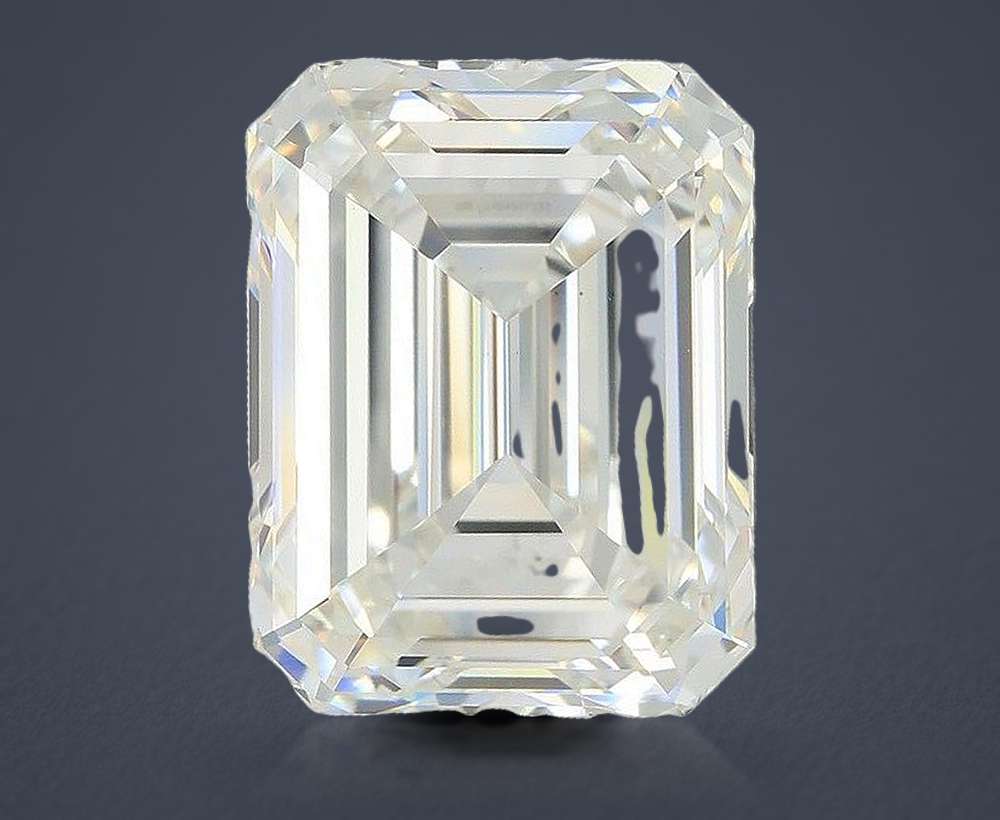 10.04ct G VS1 Rare Carat Ideal Cut Emerald Lab Grown Diamond