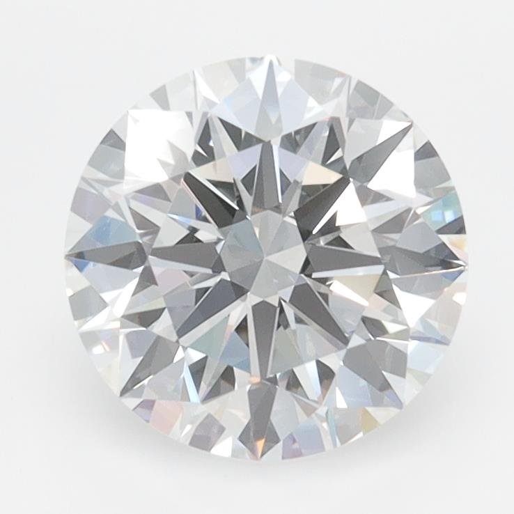 1.57ct D FL Rare Carat Ideal Cut Round Lab Grown Diamond