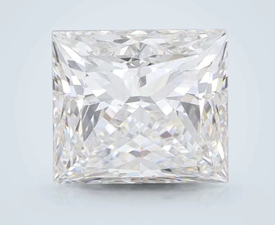 2.58ct E VS2 Rare Carat Ideal Cut Princess Lab Grown Diamond