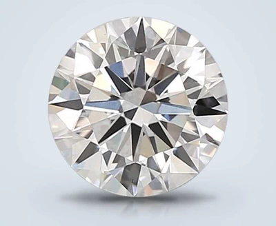 1.28ct F VS1 Rare Carat Ideal Cut Round Lab Grown Diamond