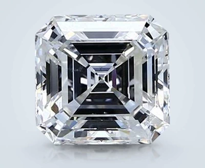 1.80ct H VS2 Rare Carat Ideal Cut Asscher Diamond