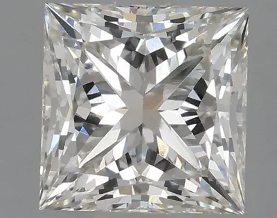 2.06ct H VS1 Rare Carat Ideal Cut Princess Lab Grown Diamond