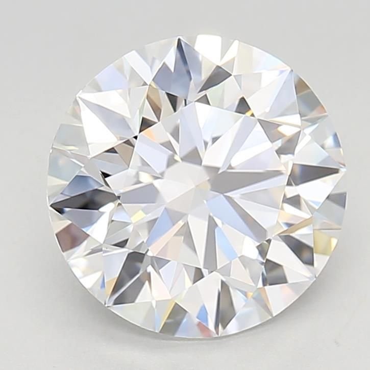 2.81ct E VVS1 Rare Carat Ideal Cut Round Lab Grown Diamond