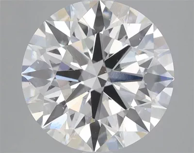 3.04ct F SI1 Rare Carat Ideal Cut Round Lab Grown Diamond