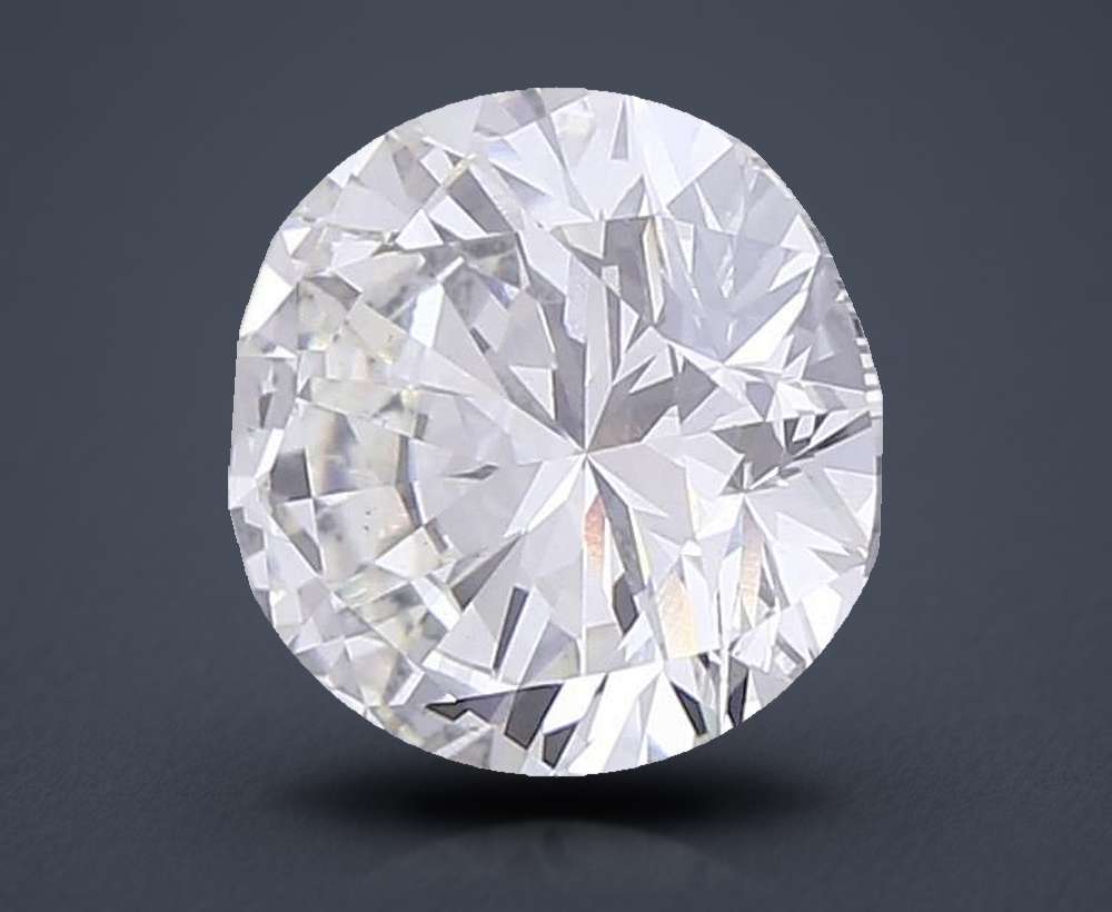 5.52ct H VS2 Excellent Cut Round Lab Grown Diamond