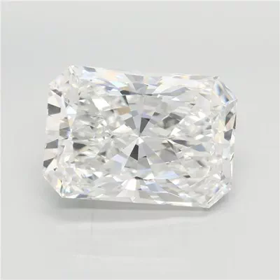 7.07ct E VVS2 Rare Carat Ideal Cut Radiant Lab Grown Diamond