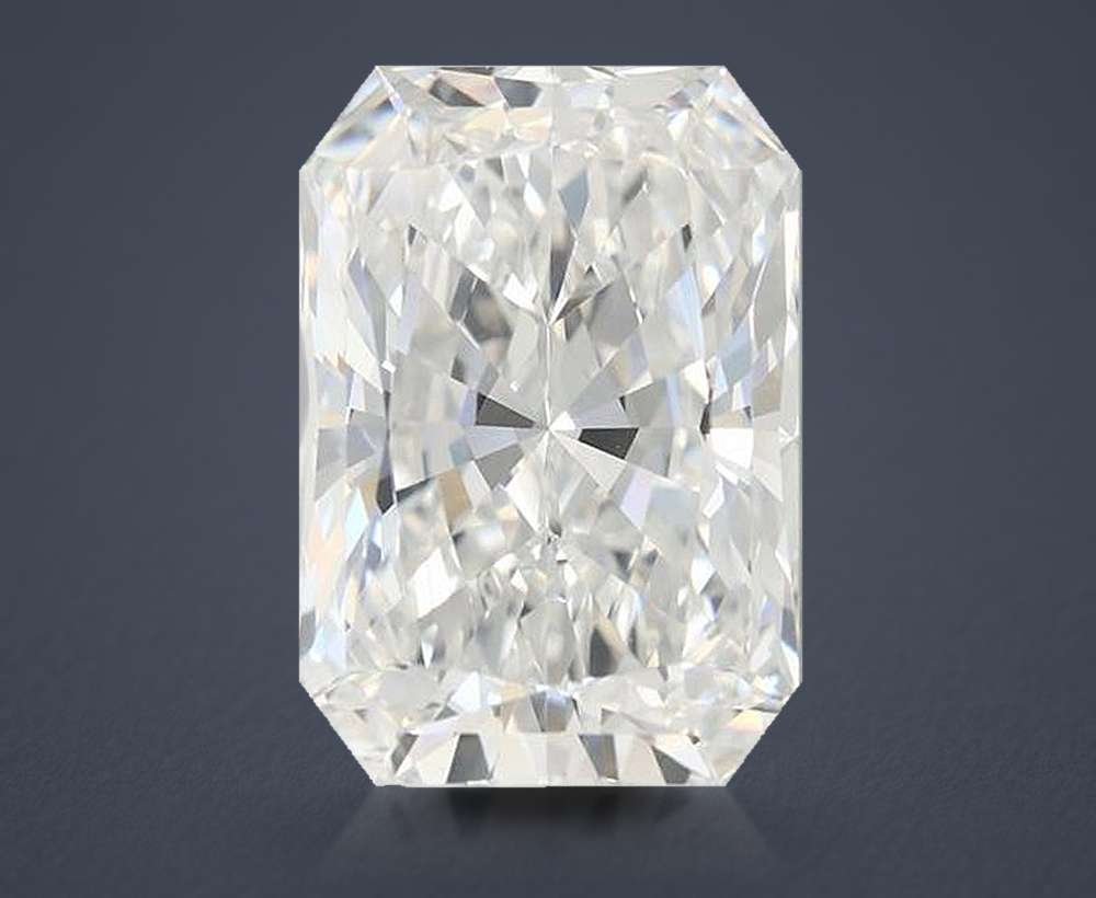 7.07ct E VVS2 Rare Carat Ideal Cut Radiant Lab Grown Diamond