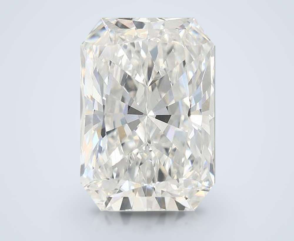 7.07ct E VVS2 Rare Carat Ideal Cut Radiant Lab Grown Diamond