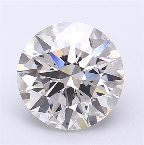 2.10ct F VVS2 Rare Carat Ideal Cut Round Lab Grown Diamond
