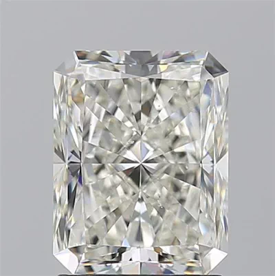 2.01ct J SI1 Very Good Cut Radiant Diamond