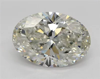 5.09ct G VVS2 Rare Carat Ideal Cut Oval Lab Grown Diamond