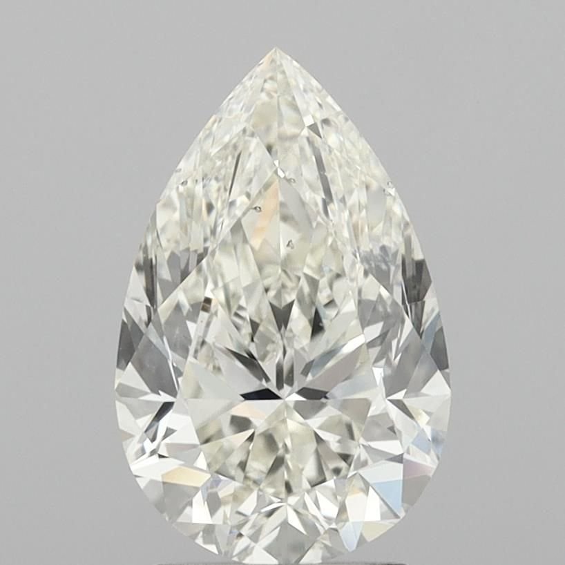 3.01ct I SI1 Very Good Cut Pear Diamond