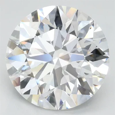 4.04ct D VVS1 Rare Carat Ideal Cut Round Lab Grown Diamond