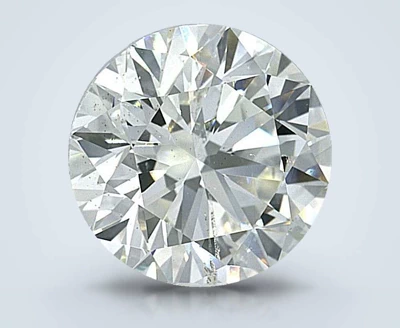 6.88ct H SI2 Very Good Cut Round Diamond