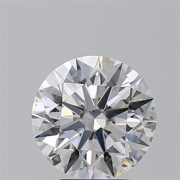 3.01ct E SI1 Rare Carat Ideal Cut Round Diamond