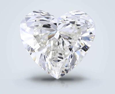 20.02ct H VS2 Rare Carat Ideal Cut Heart Lab Grown Diamond
