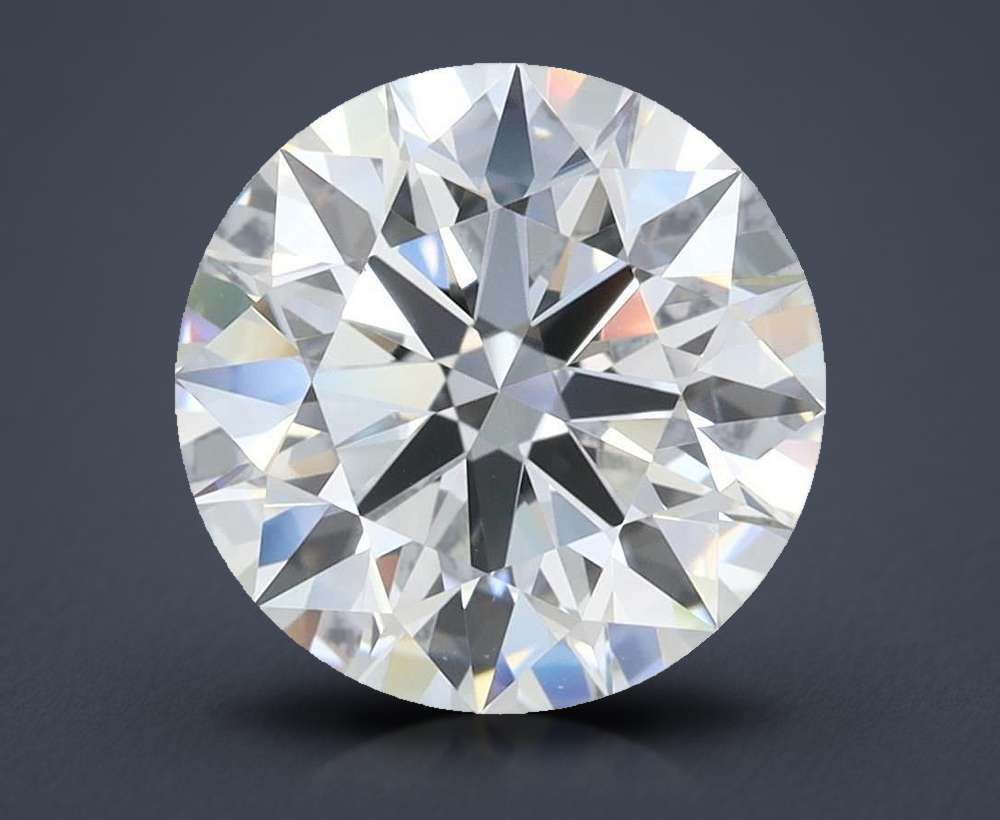 2.69ct D VVS1 Rare Carat Ideal Cut Round Lab Grown Diamond