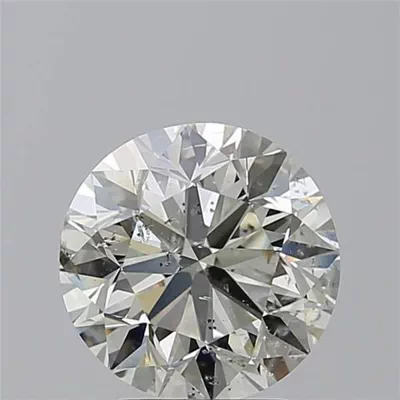 3.03ct I SI2 Very Good Cut Round Diamond