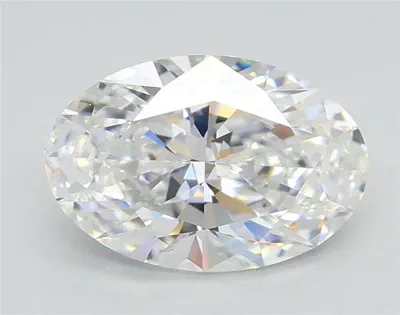 1.51ct D VS1 Rare Carat Ideal Cut Oval Lab Grown Diamond