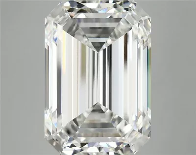 11.65ct F VVS2 Excellent Cut Emerald Lab Grown Diamond