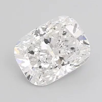 3.56ct E VVS2 Rare Carat Ideal Cut Cushion Lab Grown Diamond