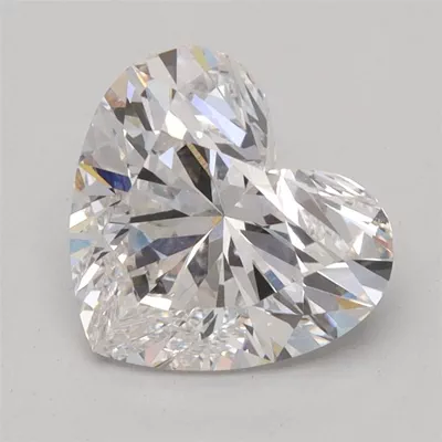 1.39ct G VVS2 Rare Carat Ideal Cut Heart Lab Grown Diamond