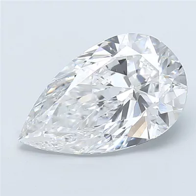 2.08ct E VS2 Rare Carat Ideal Cut Pear Lab Grown Diamond