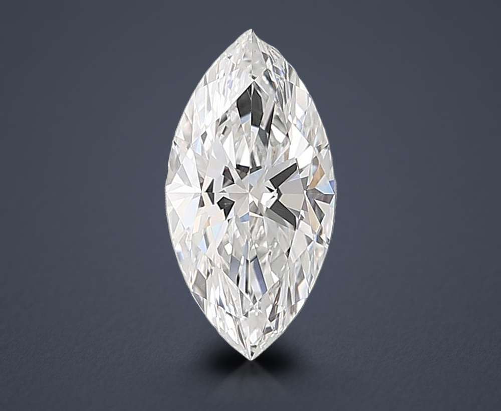 3.52ct E VVS2 Rare Carat Ideal Cut Marquise Lab Grown Diamond