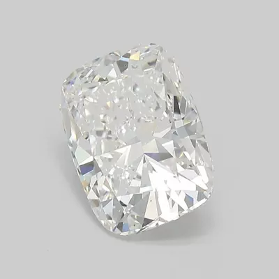 3.18ct F VS1 Rare Carat Ideal Cut Cushion Lab Grown Diamond