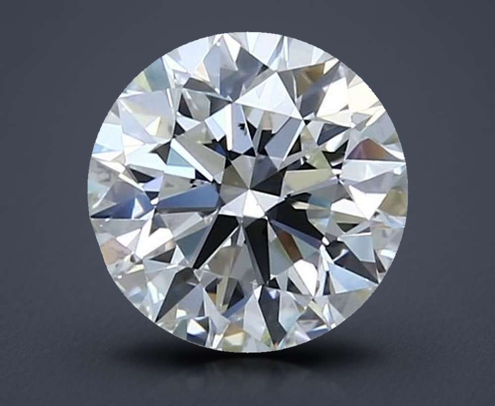 1.72ct I VS2 Rare Carat Ideal Cut Round Diamond