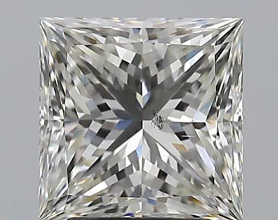 2.51ct J SI1 Very Good Cut Princess Diamond