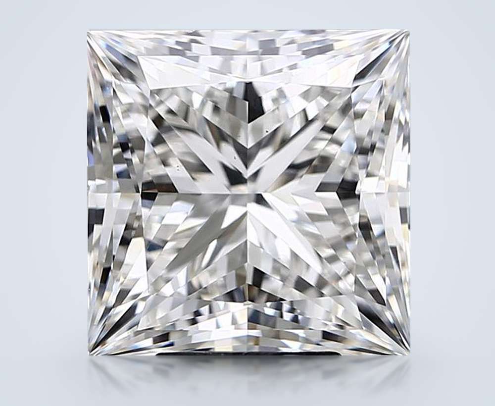 7.01ct G VS1 Rare Carat Ideal Cut Princess Lab Grown Diamond