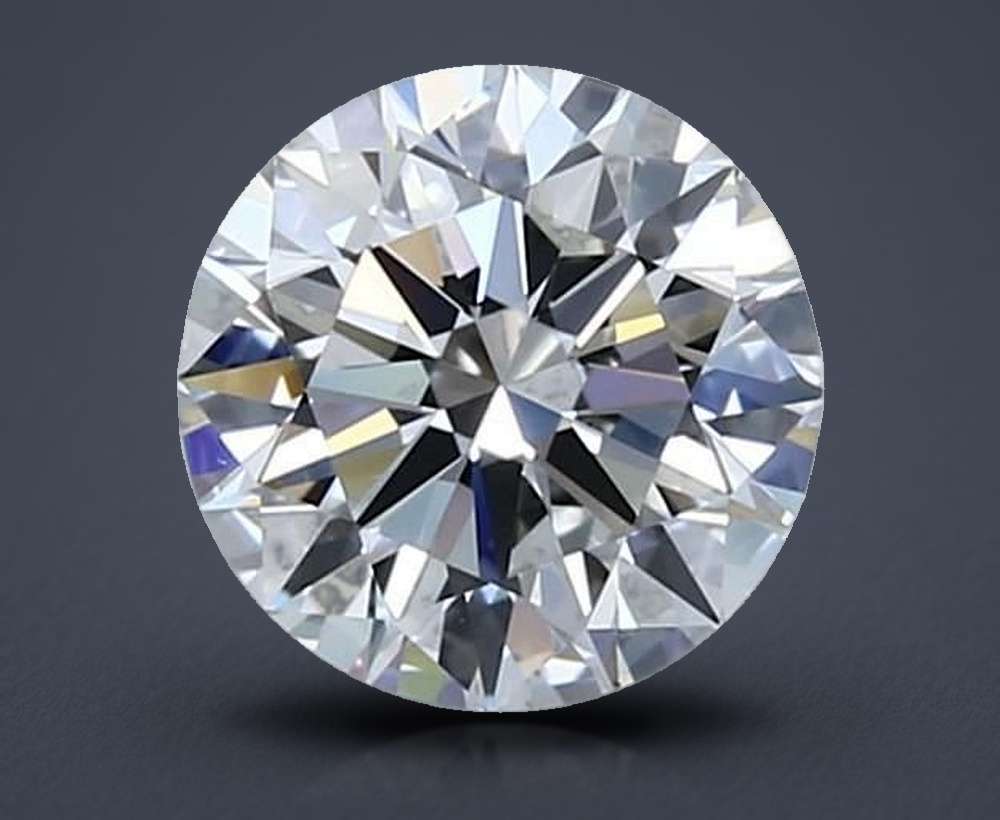 1.25ct F IF Rare Carat Ideal Cut Round Diamond