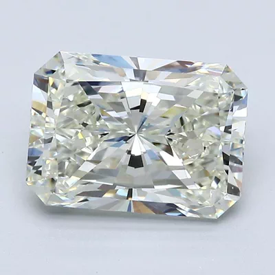 3.02ct K VS2 Rare Carat Ideal Cut Radiant Diamond